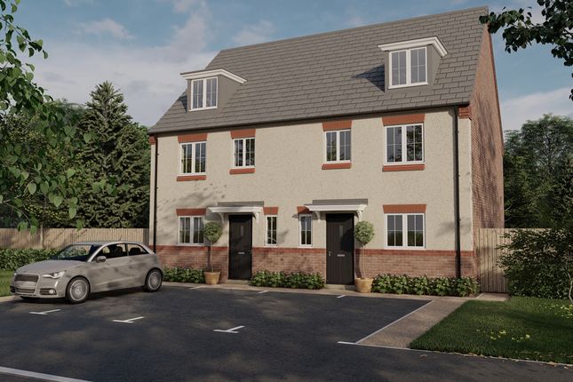 Thumbnail Semi-detached house for sale in "The Foxcote" at Fellows Close, Weldon, Corby