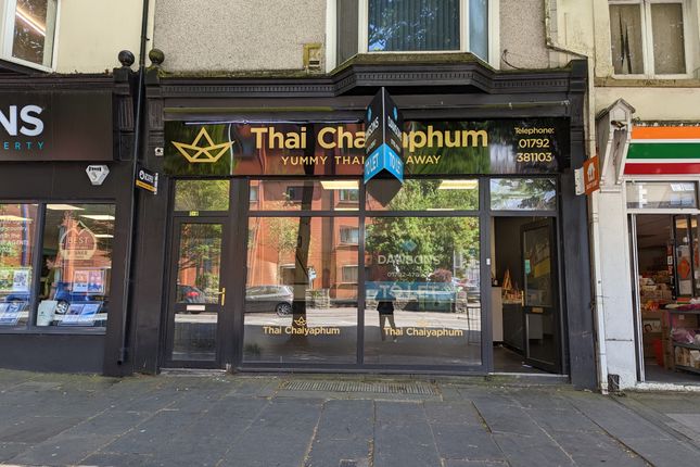 Thumbnail Restaurant/cafe to let in Walter Road, Swansea