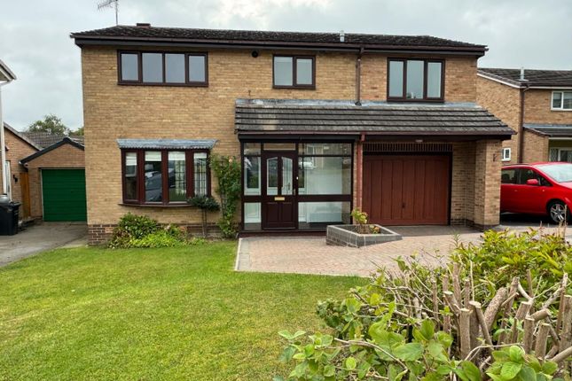 Thumbnail Detached house to rent in Caernarvon Close, Walton, Chesterfield