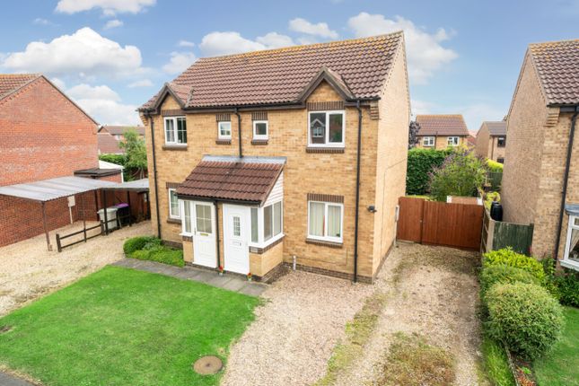 Thumbnail Semi-detached house for sale in The Oaklands, Wragby, Market Rasen, Lincolnshire