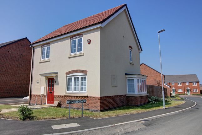 Thumbnail Detached house for sale in Buxton Crescent, Broughton Astley, Leicester