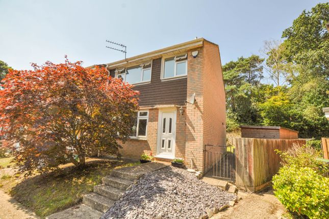 Thumbnail End terrace house for sale in Glynville Close, Wimborne