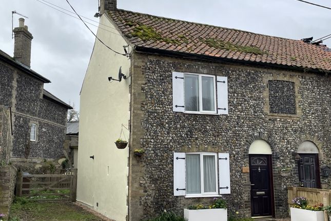 Semi-detached house for sale in 2 Flint House, Tuddenham Road, Barton Mills, Bury St. Edmunds, Suffolk