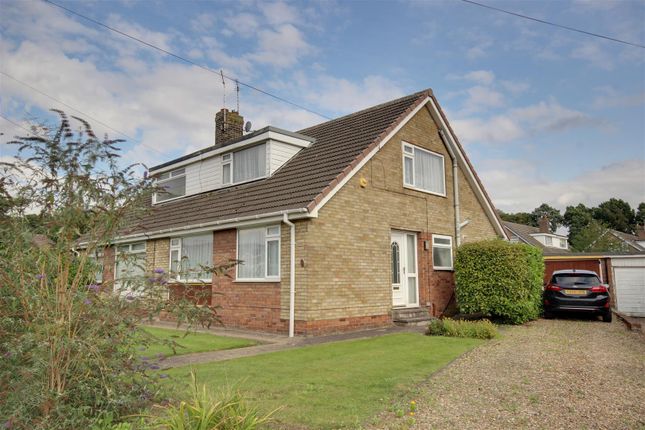 Thumbnail Semi-detached bungalow for sale in The Crescent, Welton, Brough