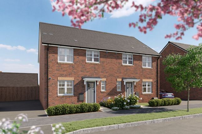 Thumbnail Semi-detached house for sale in "Elmslie" at Marigold Place, Stafford
