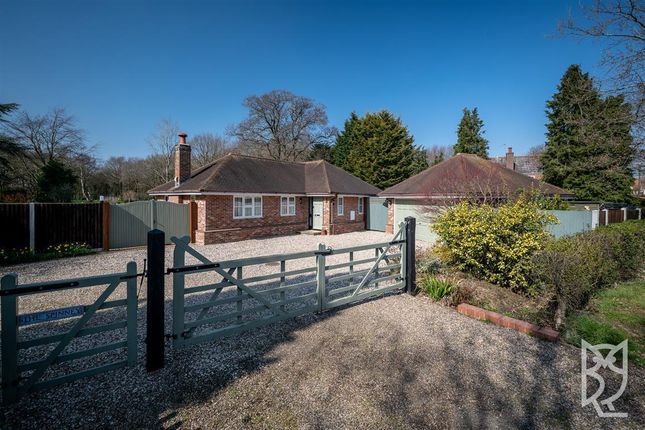 Thumbnail Detached bungalow for sale in Moor Road, Langham, Colchester