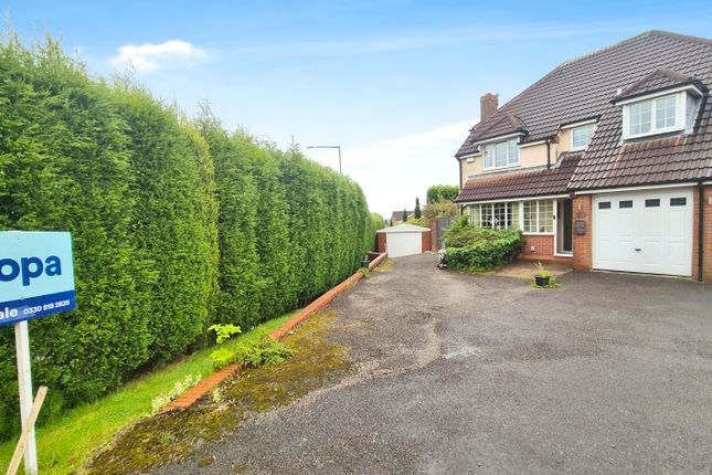 Thumbnail Detached house for sale in Warrilow Heath Road, Newcastle-Under-Lyme