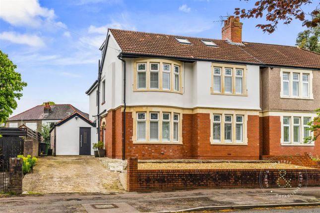 Thumbnail Semi-detached house for sale in Ely Road, Llandaff, Cardiff