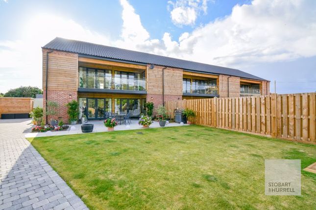 Thumbnail End terrace house for sale in Waterside Mews, Happisburgh Road, White Horse Common, North Walsham, Norfolk