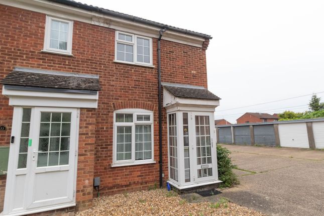 Thumbnail End terrace house to rent in Icknield Way East, Baldock