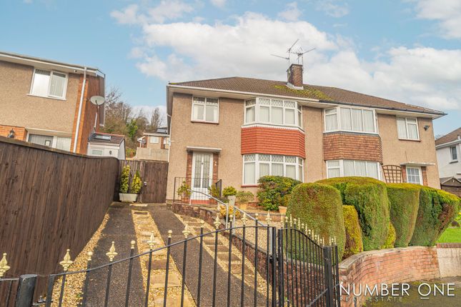 Thumbnail Semi-detached house for sale in Glanwern Avenue, Newport