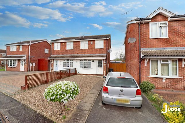 Semi-detached house for sale in Swallowdale Drive, Anstey Heights, Leicester