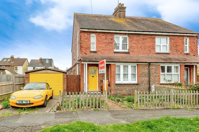 Thumbnail Semi-detached house for sale in Trentham Road, Redhill