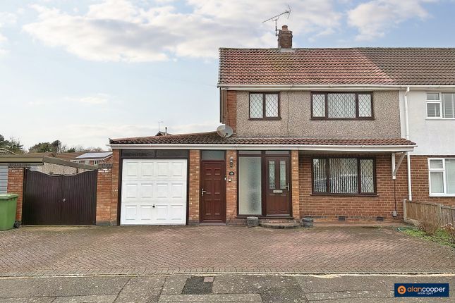 Semi-detached house for sale in Kingsley Crescent, Bulkington
