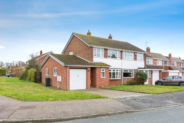 Thumbnail Semi-detached house for sale in Yorksand Road, Fazeley, Tamworth