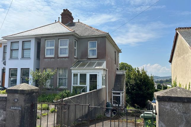 Thumbnail Semi-detached house for sale in Westhill Road, Torquay