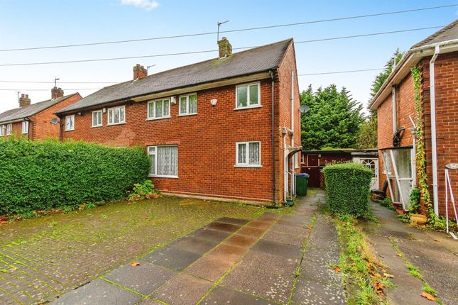 Thumbnail Semi-detached house for sale in Manor House Road, Wednesbury