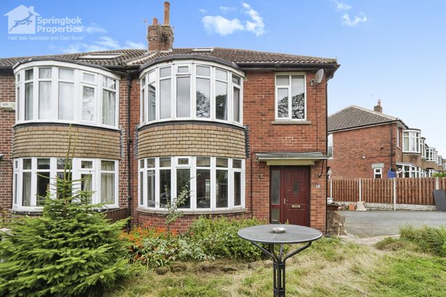 Thumbnail Semi-detached house for sale in Stainbeck Lane, Leeds, West Yorkshire