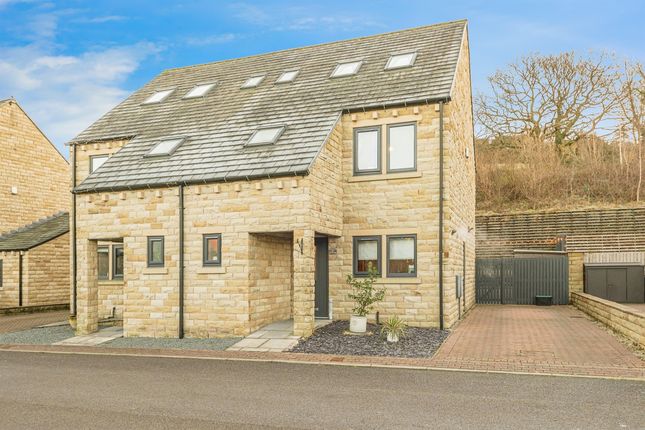 Thumbnail Semi-detached house for sale in The Cutting, Brockholes, Holmfirth