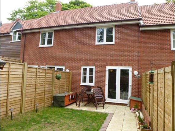 Thumbnail Terraced house to rent in Exige Way, Wymondham