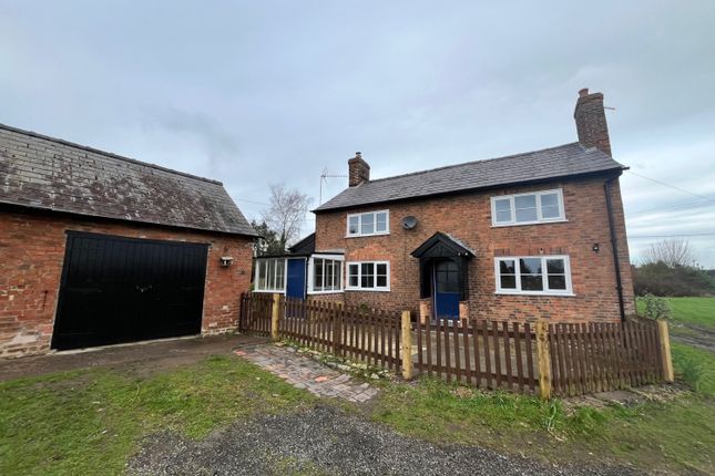Thumbnail Farmhouse to rent in Bickley, Whitchurch, Cheshire
