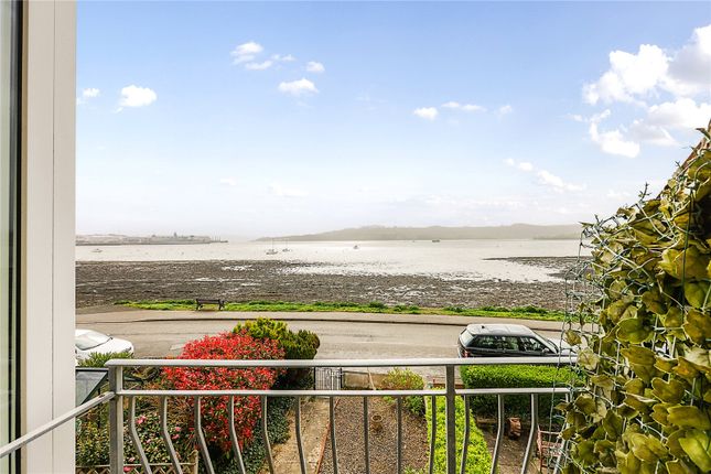 Terraced house for sale in Marine Drive, Torpoint, Cornwall