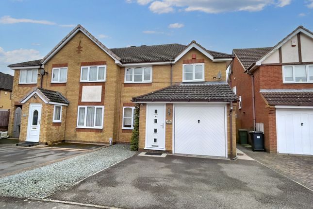 Thumbnail Semi-detached house for sale in Muscovey Road, Coalville