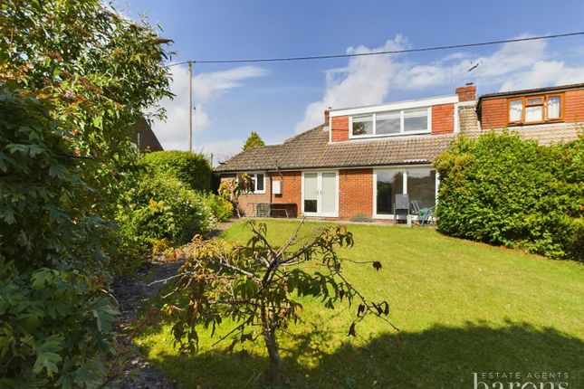 Thumbnail Semi-detached bungalow for sale in Hackwood Lane, Cliddesden, Basingstoke