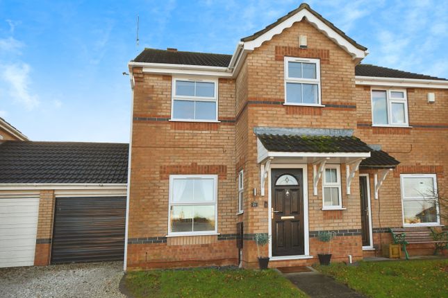 Thumbnail Semi-detached house for sale in Curtis Drive, Heighington, Lincoln