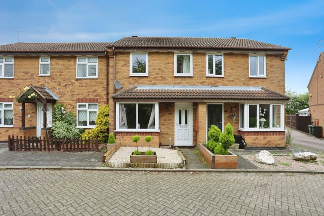 Thumbnail Terraced house for sale in Acer Close, Loughborough, Leicestershire