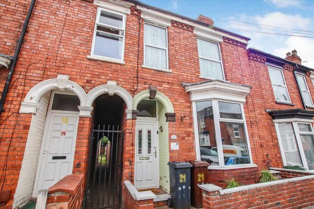 Thumbnail Terraced house for sale in Eastbourne Street, Lincoln
