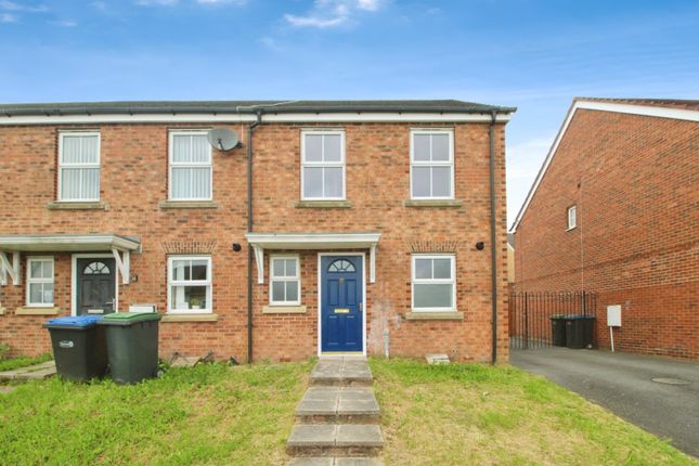 Thumbnail End terrace house for sale in Orwell Gardens, Stanley, Durham