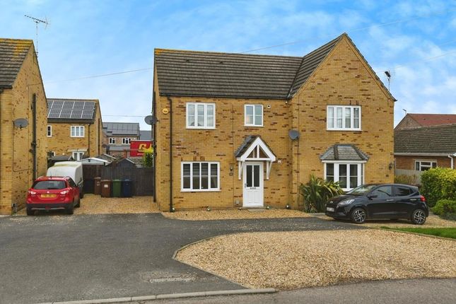 Semi-detached house for sale in Front Road, Murrow, Wisbech, Cambridgeshire