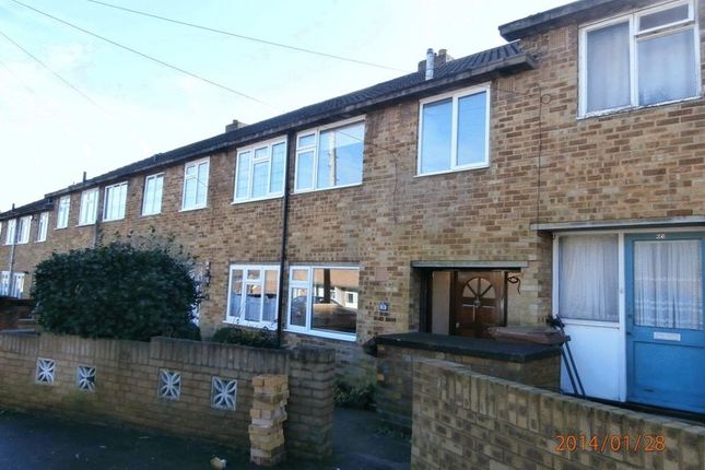Thumbnail Terraced house to rent in Gorse Avenue, Walderslade, Chatham, Kent