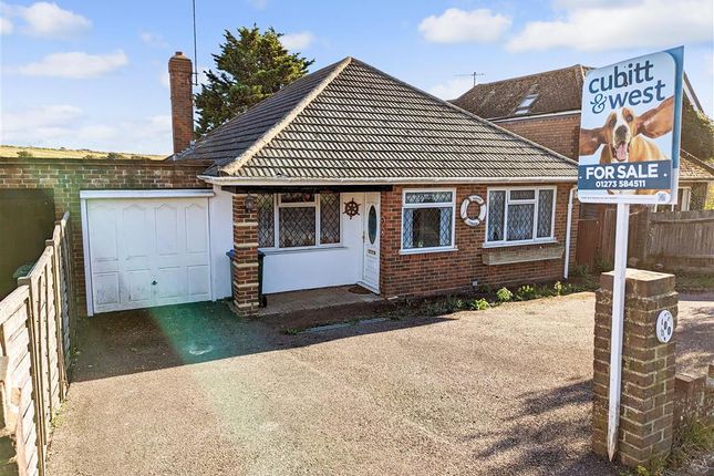 Thumbnail Detached bungalow for sale in Wicklands Avenue, Saltdean, Brighton, East Sussex