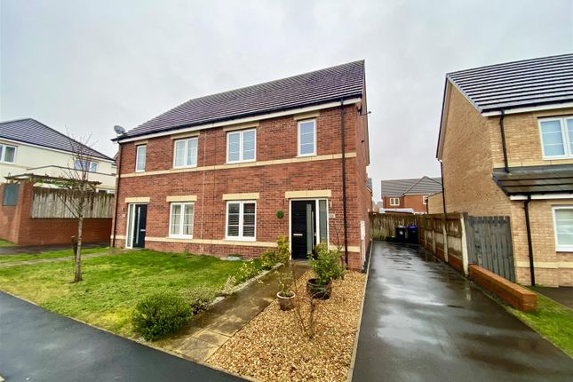 Semi-detached house for sale in Longhill Court, Browney, Durham