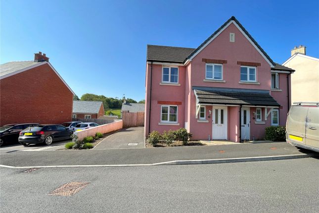 Semi-detached house for sale in Old Market Place, Holsworthy, Devon