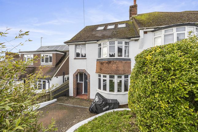 Semi-detached house for sale in Mayfield Crescent, Patcham, Brighton