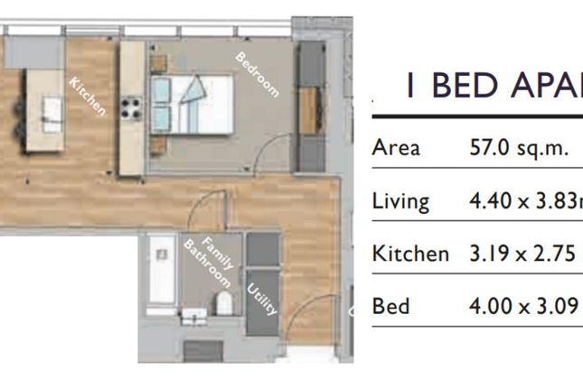 Flat to rent in Hampton Tower, Canary Wharf