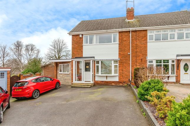 Thumbnail Semi-detached house for sale in Ambergate Close, Bloxwich, Walsall
