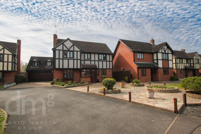 Thumbnail Detached house for sale in Tudor Rose Close, Stanway, Colchester