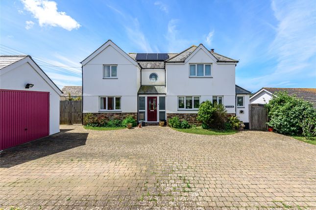 Thumbnail Detached house for sale in Trenant Close, Polzeath, Wadebridge, Cornwall