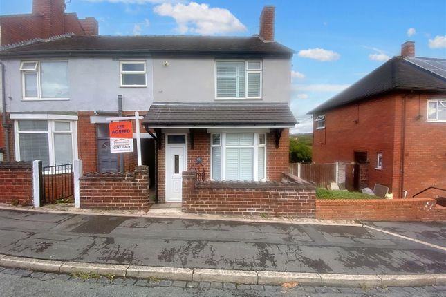 Thumbnail End terrace house to rent in Perceval Street, Northwood, Stoke-On-Trent