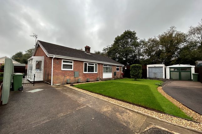 Thumbnail Semi-detached bungalow for sale in Nant-Y-Hwyad, Caerphilly