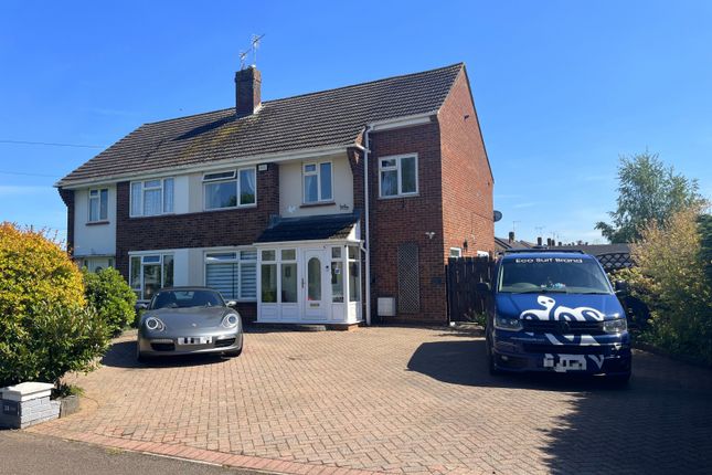 Thumbnail Semi-detached house for sale in Knights Way, Newtown, Tewkesbury