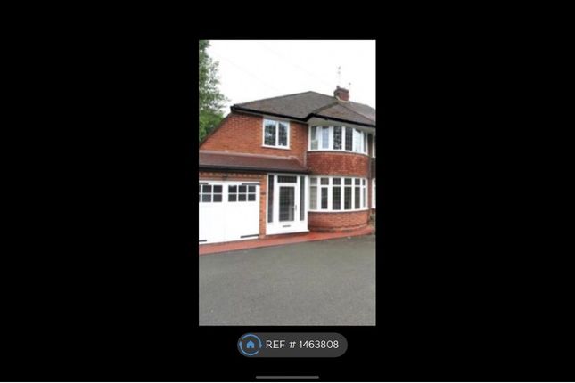 3 bed semi-detached house to rent in Blossomfield Road, Solihull B91