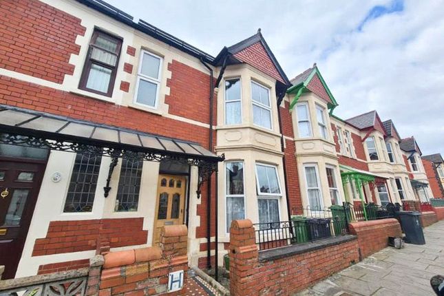 Thumbnail Terraced house to rent in Cosmeston Street, Cathays, Cardiff