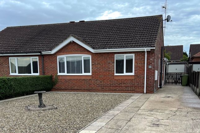 Semi-detached bungalow for sale in Tennyson Close, Caistor