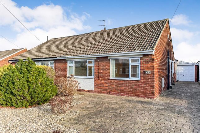 Thumbnail Semi-detached bungalow for sale in Churchill Drive, Marske-By-The-Sea, Redcar