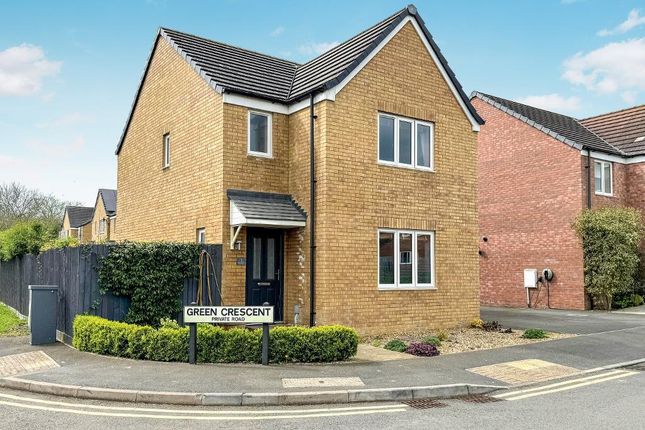 Thumbnail Detached house for sale in Green Crescent, Desborough, Northants, Northamptonshire